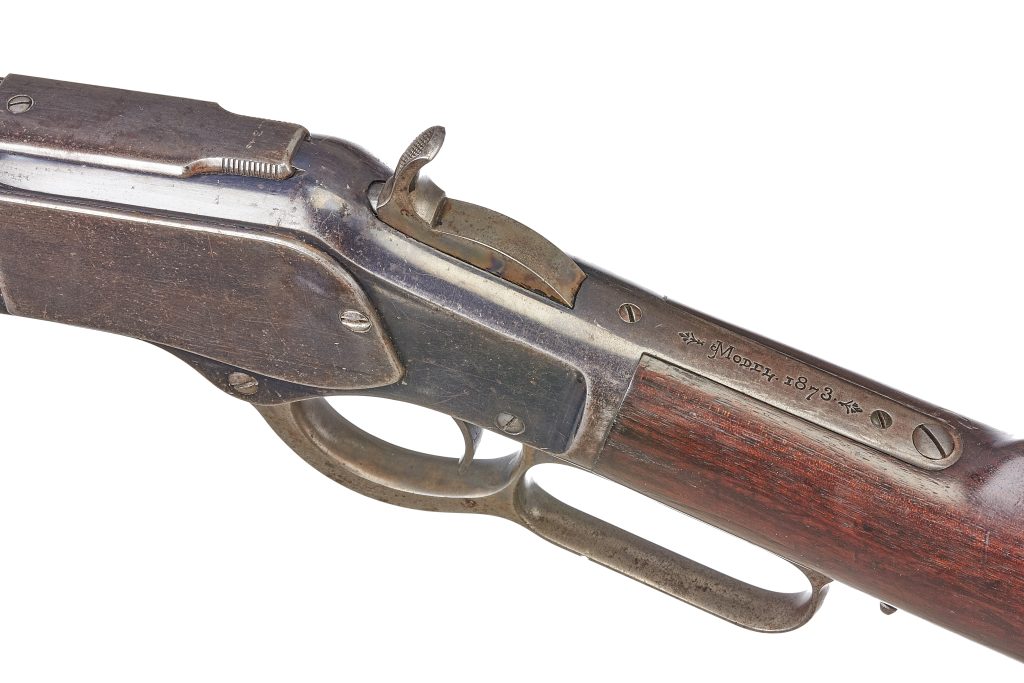 Winchester A Mod 1873 .44 Win Underlever rifle